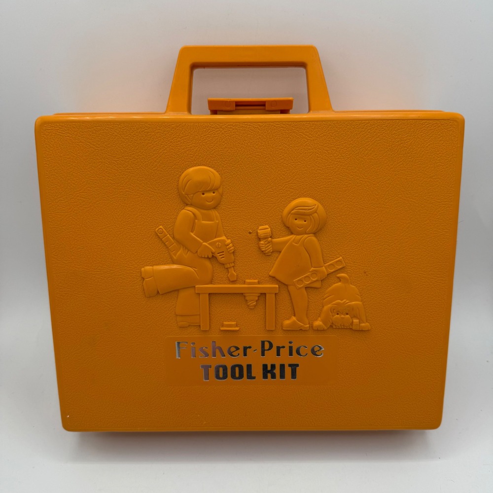 Fisher-Price Tool‎ Kit #924 (1977) No Missing Parts Vintage Toy